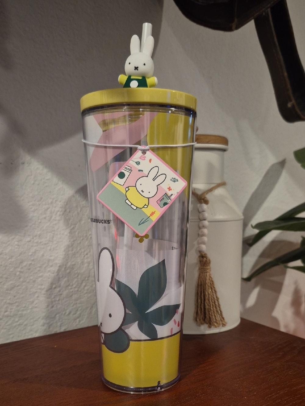 Miffy + Starbucks Acrylic Tumbler with Topper